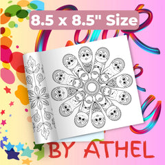 Whimsical Autumn Mandalas Coloring Book Bundle - CraftNest - Digital Crafting and Art