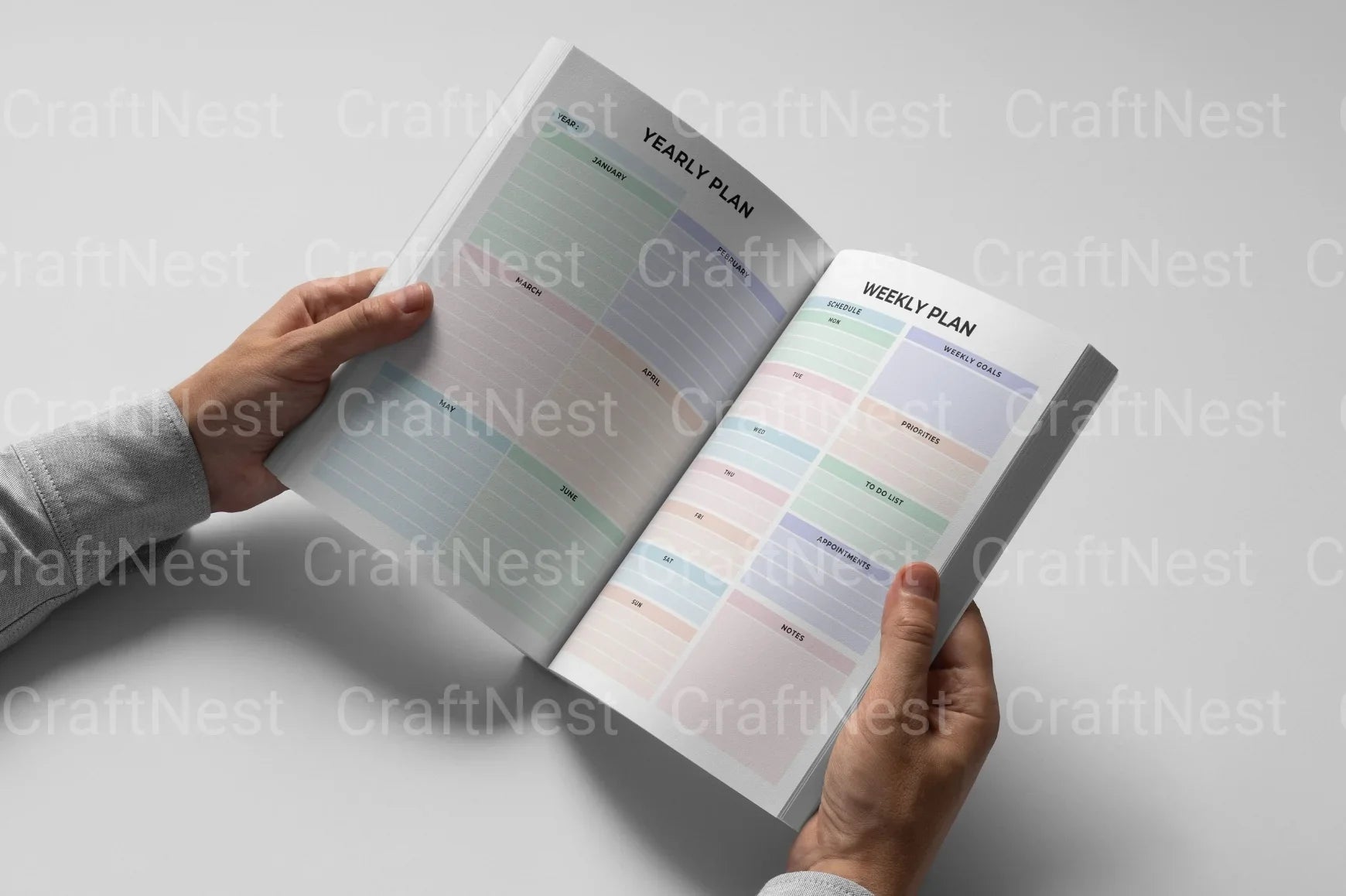 Effective Goal Planner for Success - CraftNest - Digital Crafting and Art