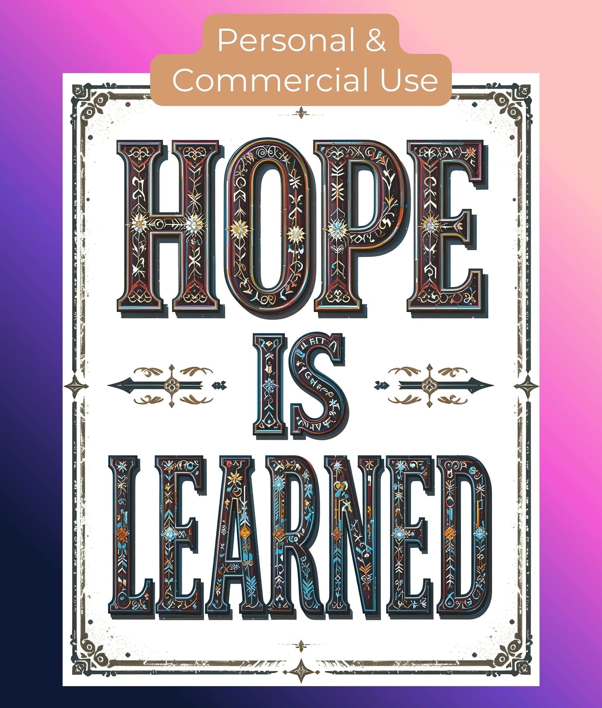 Inspirational Quotes Wall Art Bundle - CraftNest - Digital Crafting and Art