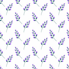 Lavender Seamless Digital Paper - CraftNest - Digital Crafting and Art