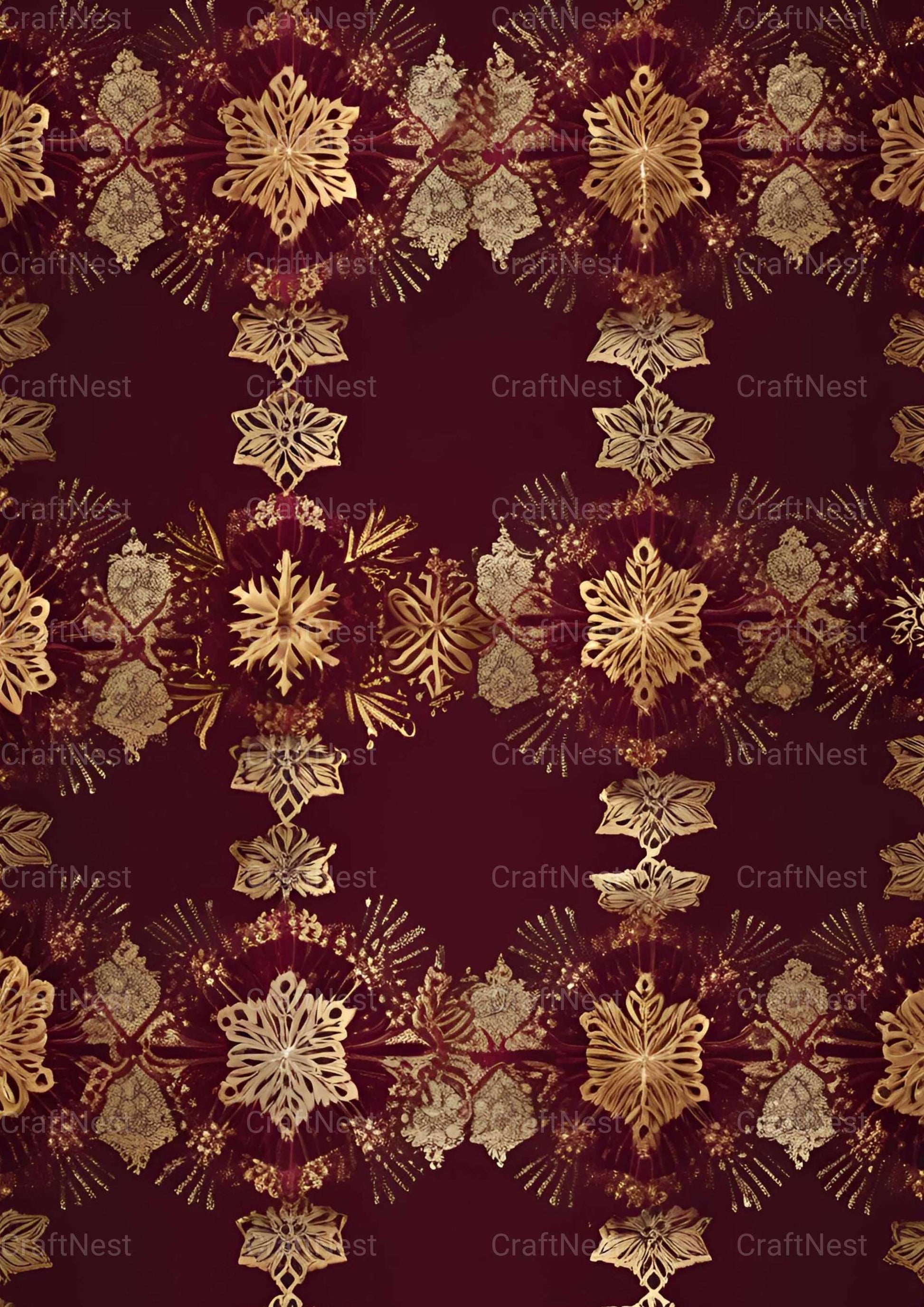 Snowflake Textures - CraftNest - Digital Crafting and Art