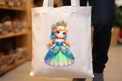 Christmas Princess Clipart Bundle 4 - CraftNest - Digital Crafting and Art