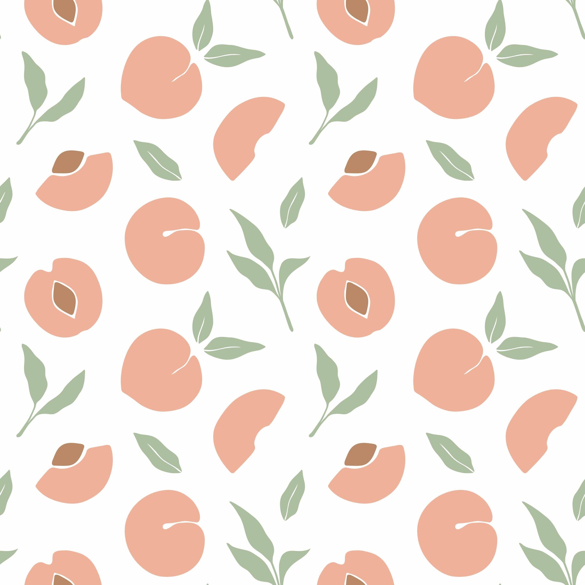 Cottage Chic Peach Seamless Digital Paper - CraftNest - Digital Crafting and Art