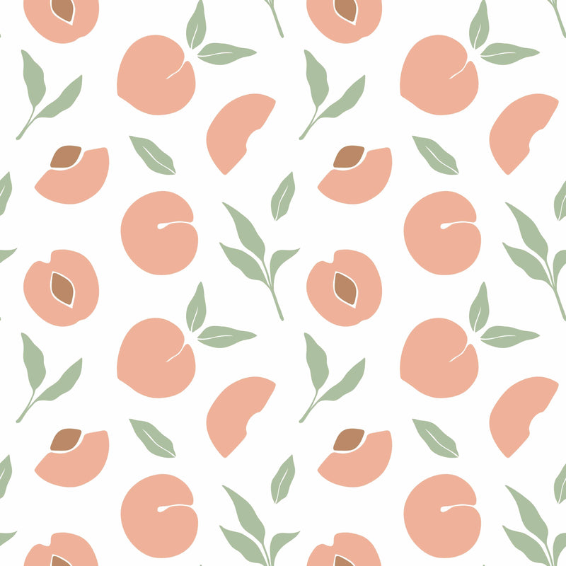 Cottage Chic Peach Seamless Digital Paper - CraftNest - Digital Crafting and Art