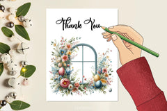 Easter Floral Window Clipart Bundle - CraftNest - Digital Crafting and Art