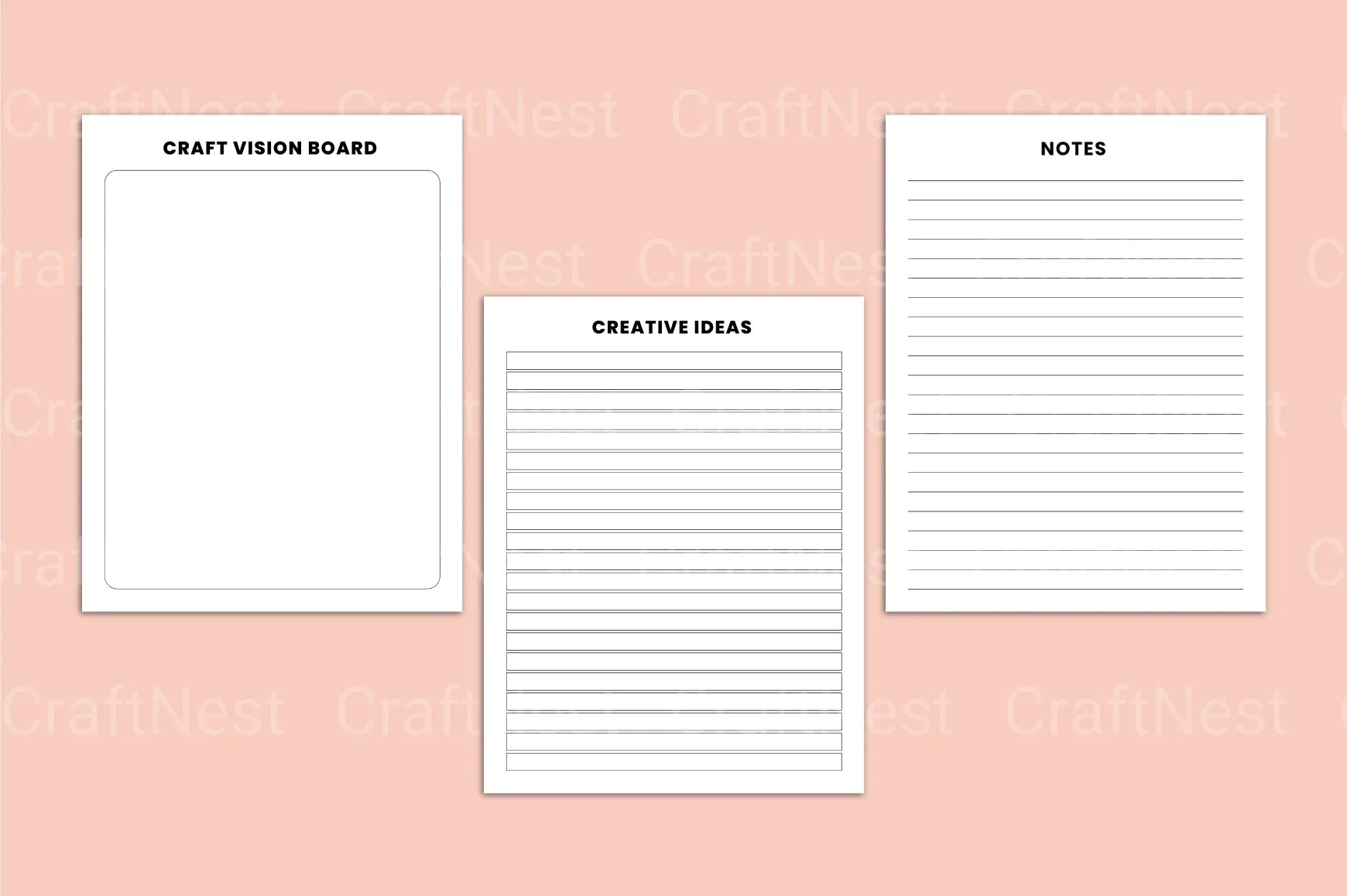 Craft Business Organizer for Efficient Management - CraftNest - Digital Crafting and Art