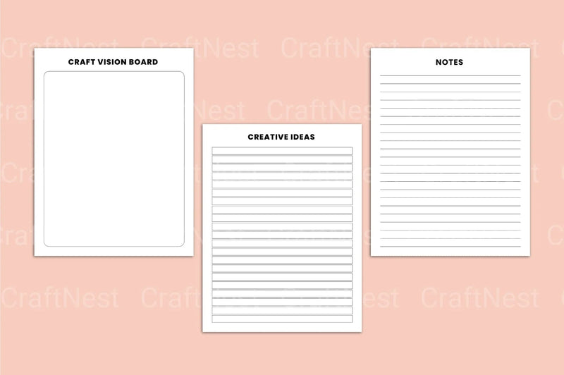 Craft Business Organizer for Efficient Management - CraftNest - Digital Crafting and Art
