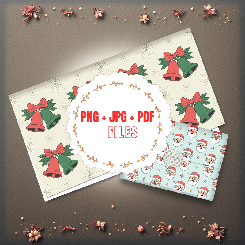 Vintage Christmas Clipart Bundle - CraftNest - Digital Crafting and Art