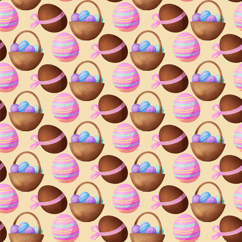 Watercolor Easter Seamless Digital Paper - CraftNest - Digital Crafting and Art