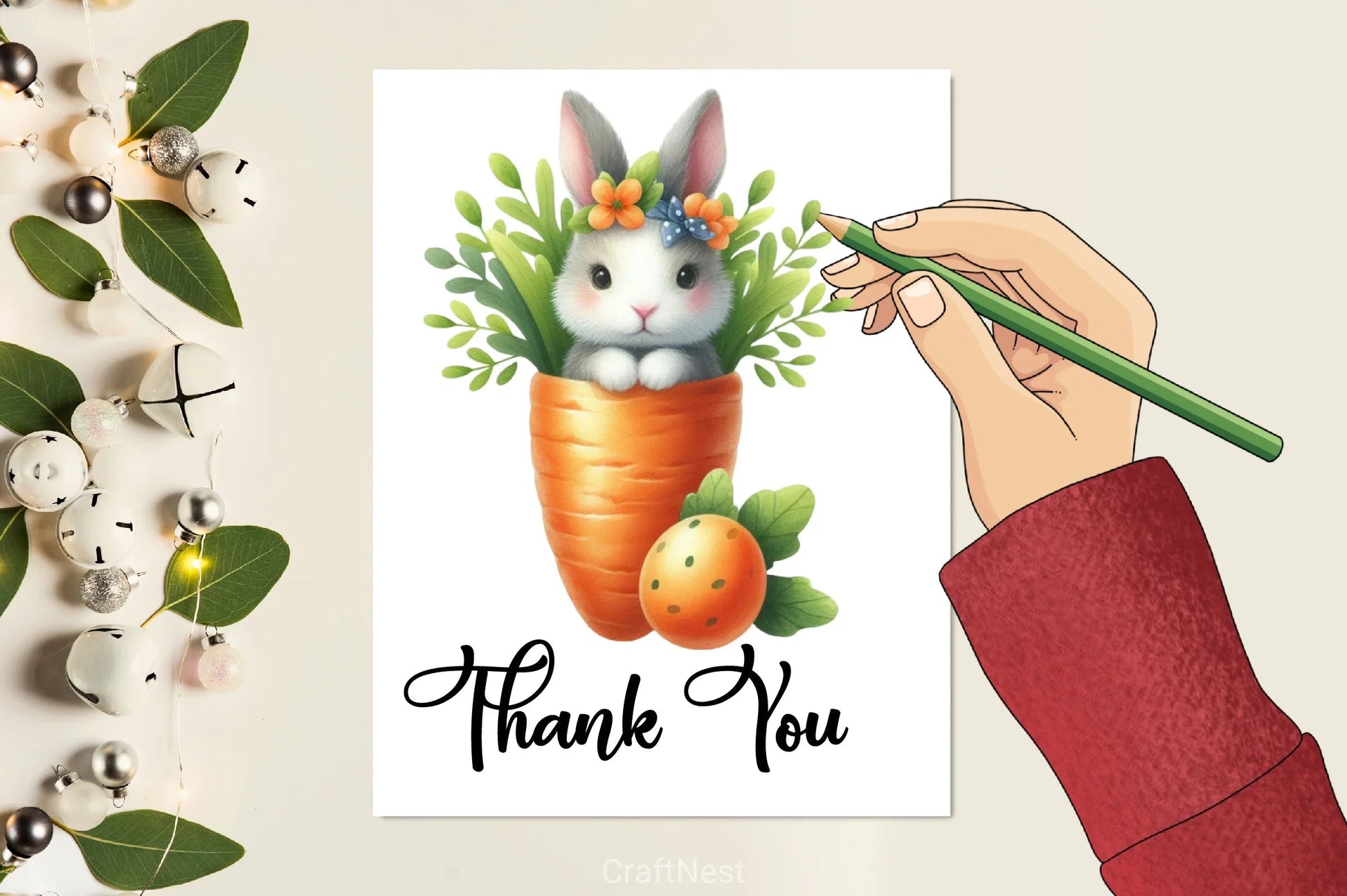 Easter Bunny Clipart Bundle 56 - CraftNest - Digital Crafting and Art