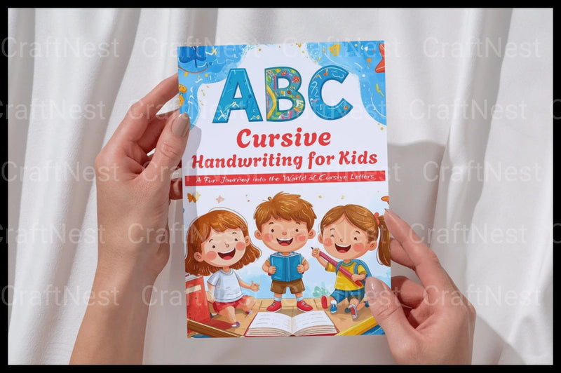 Cursive Handwriting Practice for Kids - CraftNest - Digital Crafting and Art