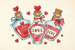 Valentine's Day Clipart Bundle 4 - CraftNest - Digital Crafting and Art