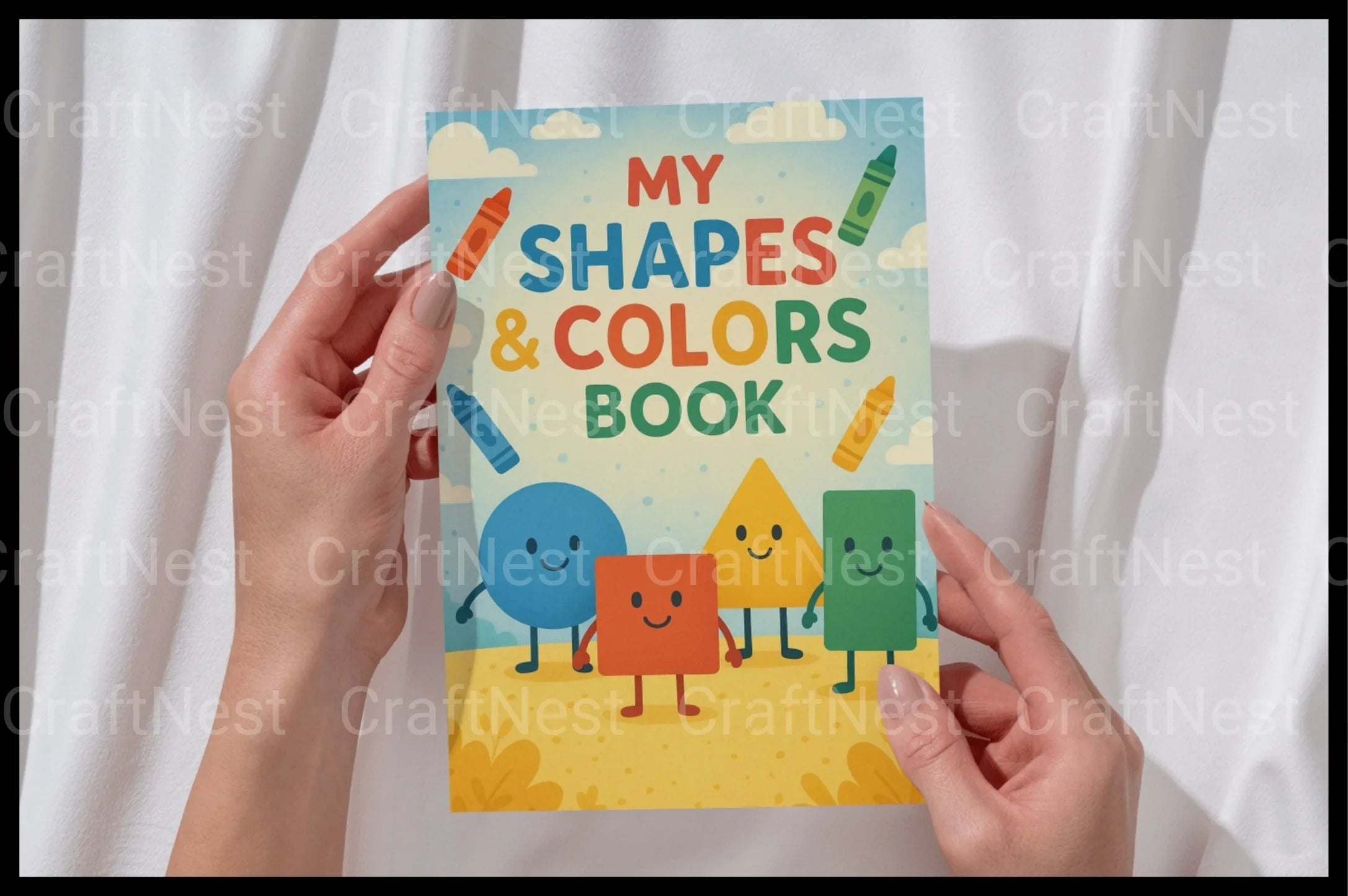 My Shapes and Colors Book - CraftNest - Digital Crafting and Art