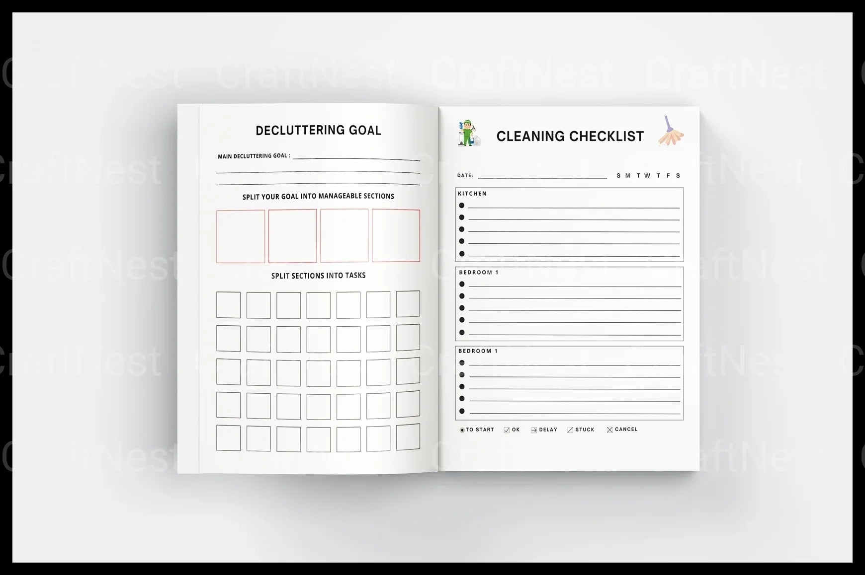 Effective ADHD Cleaning and Organization Tips - CraftNest - Digital Crafting and Art