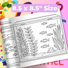Aquarium Coloring Book Bundle - CraftNest - Digital Crafting and Art