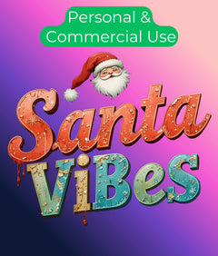 Vintage Christmas Texts Clipart Bundle - CraftNest - Digital Crafting and Art