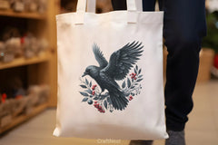 Halloween Gothic Raven Clipart Bundle - CraftNest - Digital Crafting and Art