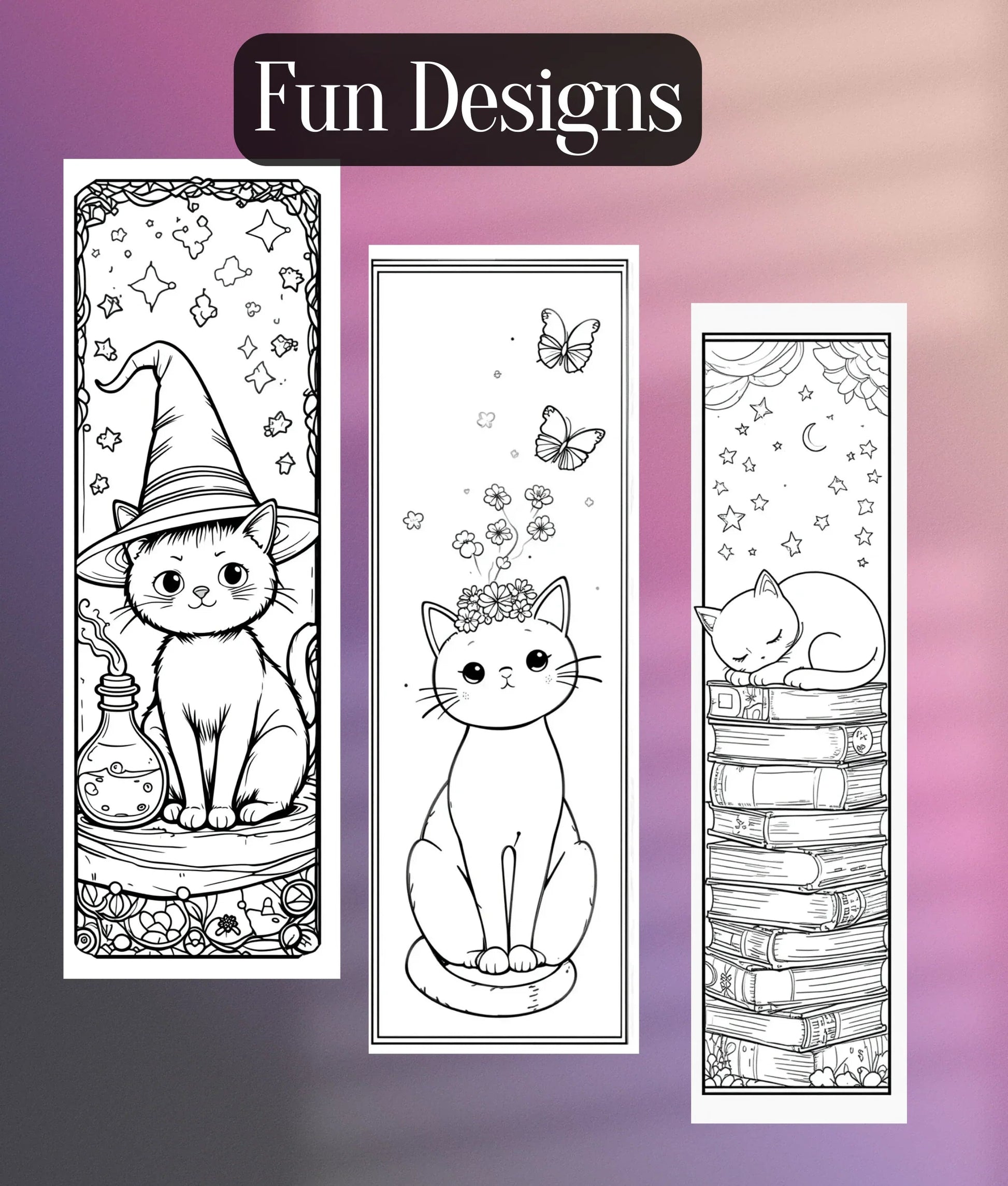 Cat Bookmark DIY Junk Journal Tutorial - CraftNest - Digital Crafting and Art