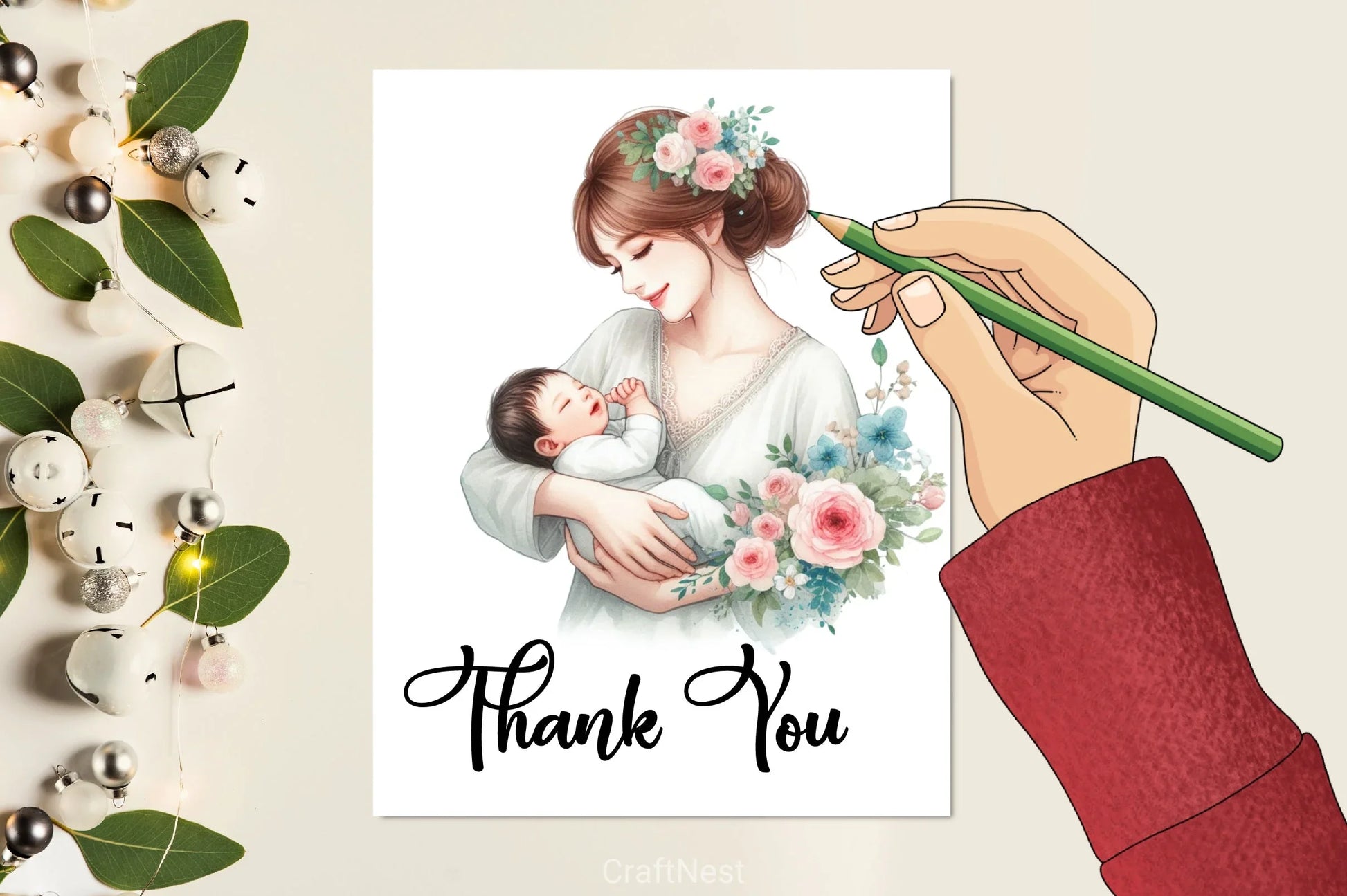 Mothers Day Clipart Bundle - CraftNest - Digital Crafting and Art