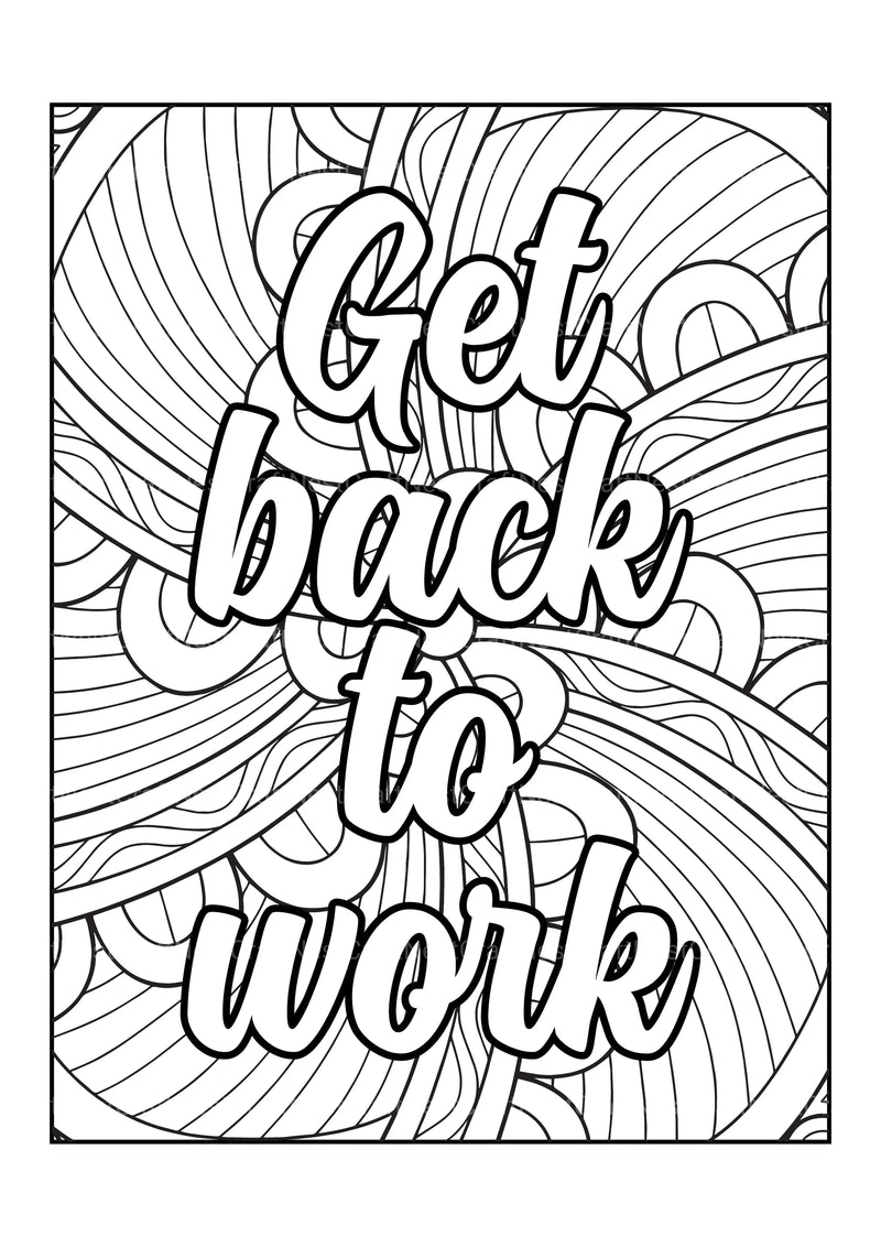 Motivational Quotes Coloring Book 10 - CraftNest - Digital Crafting and Art
