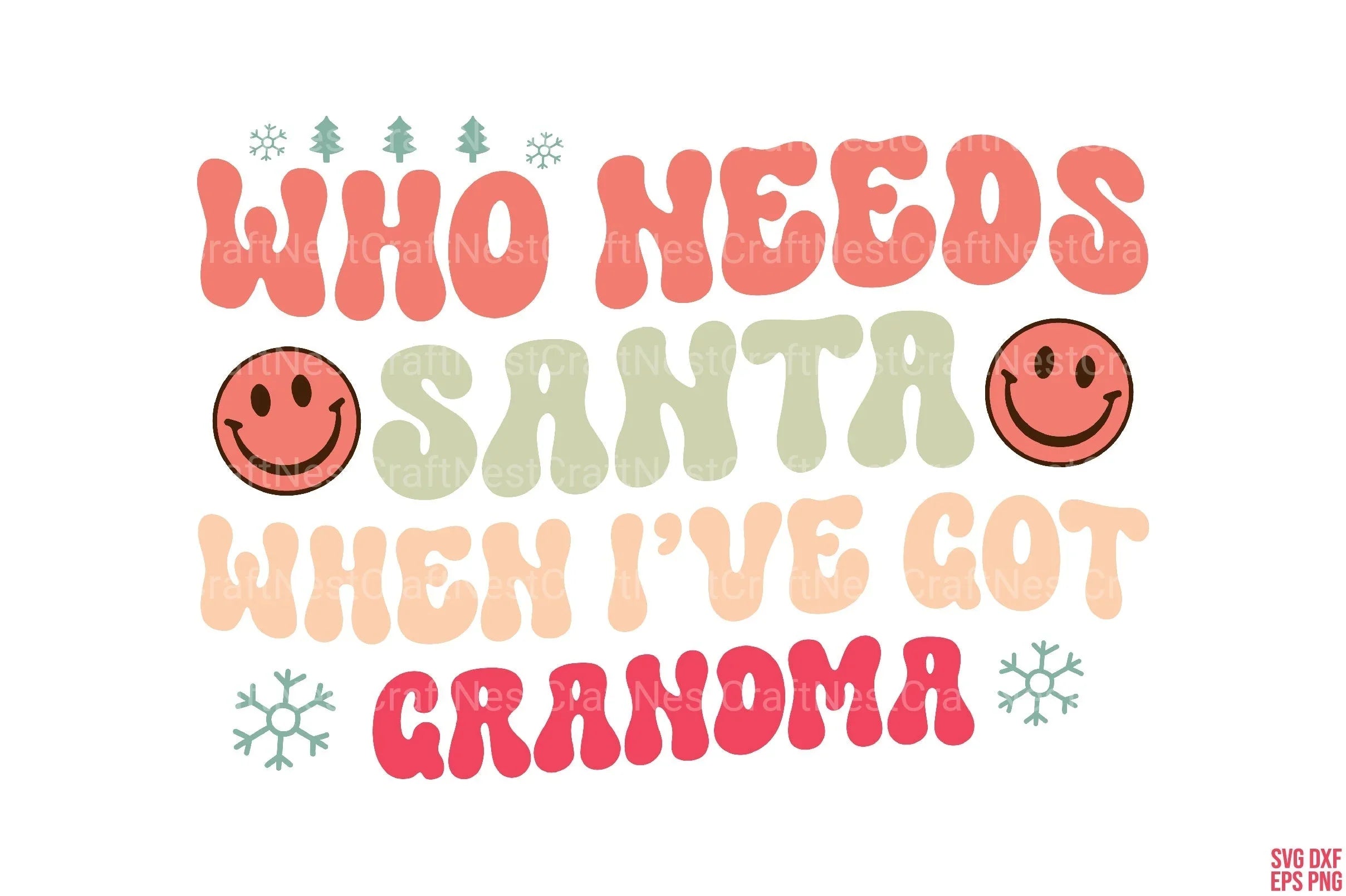 Retro Christmas Quotes Bundle - CraftNest - Digital Crafting and Art