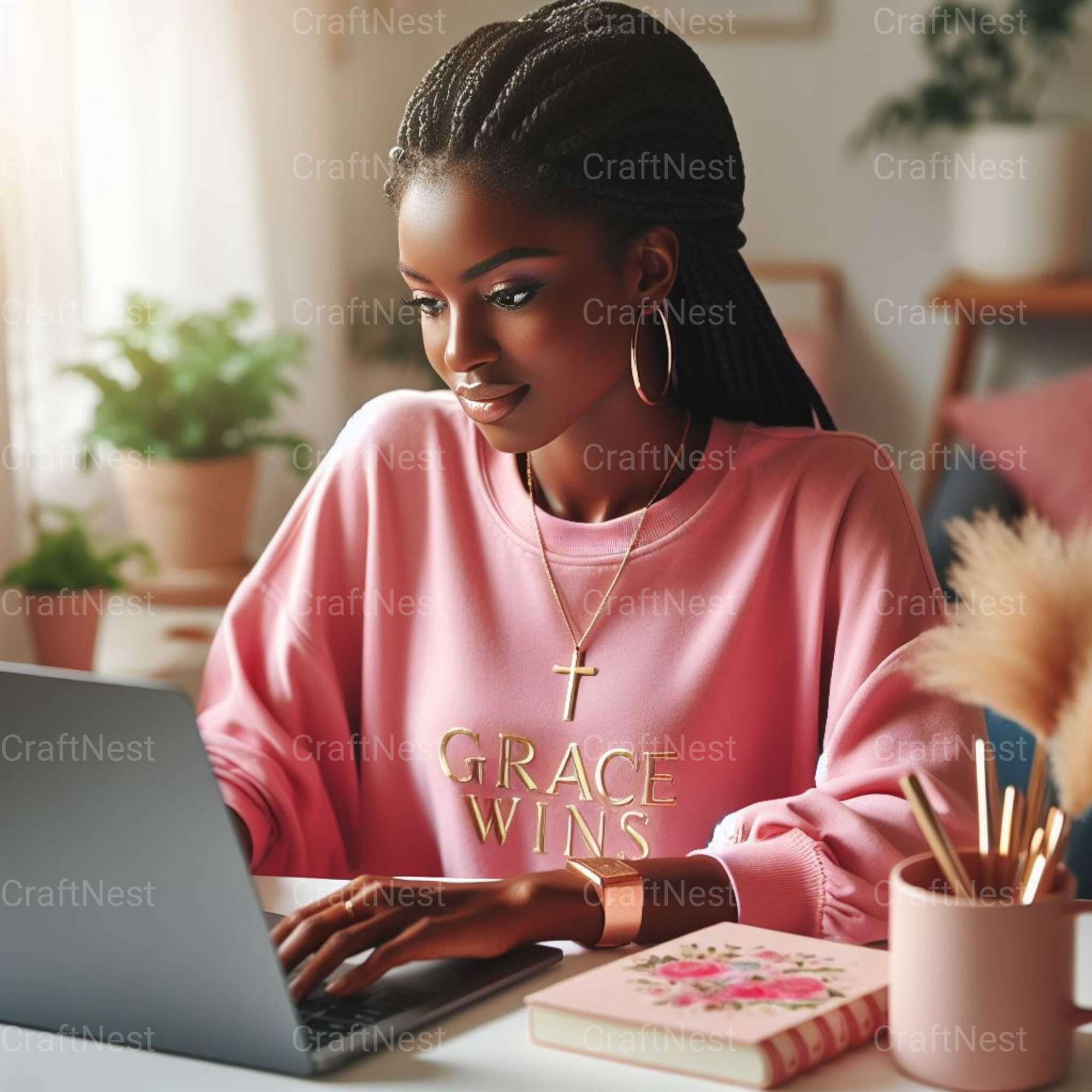 Woman Of Faith Stock Images - CraftNest - Digital Crafting and Art