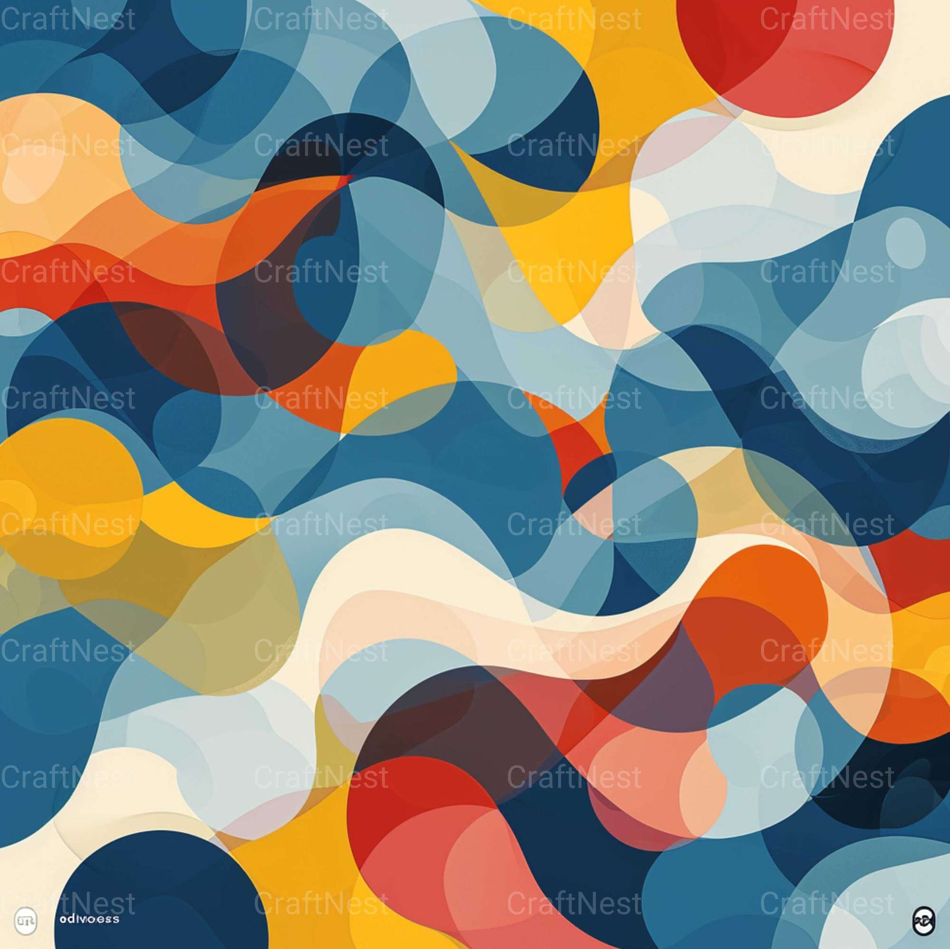 Abstract Fluid Texture Papers - CraftNest - Digital Crafting and Art