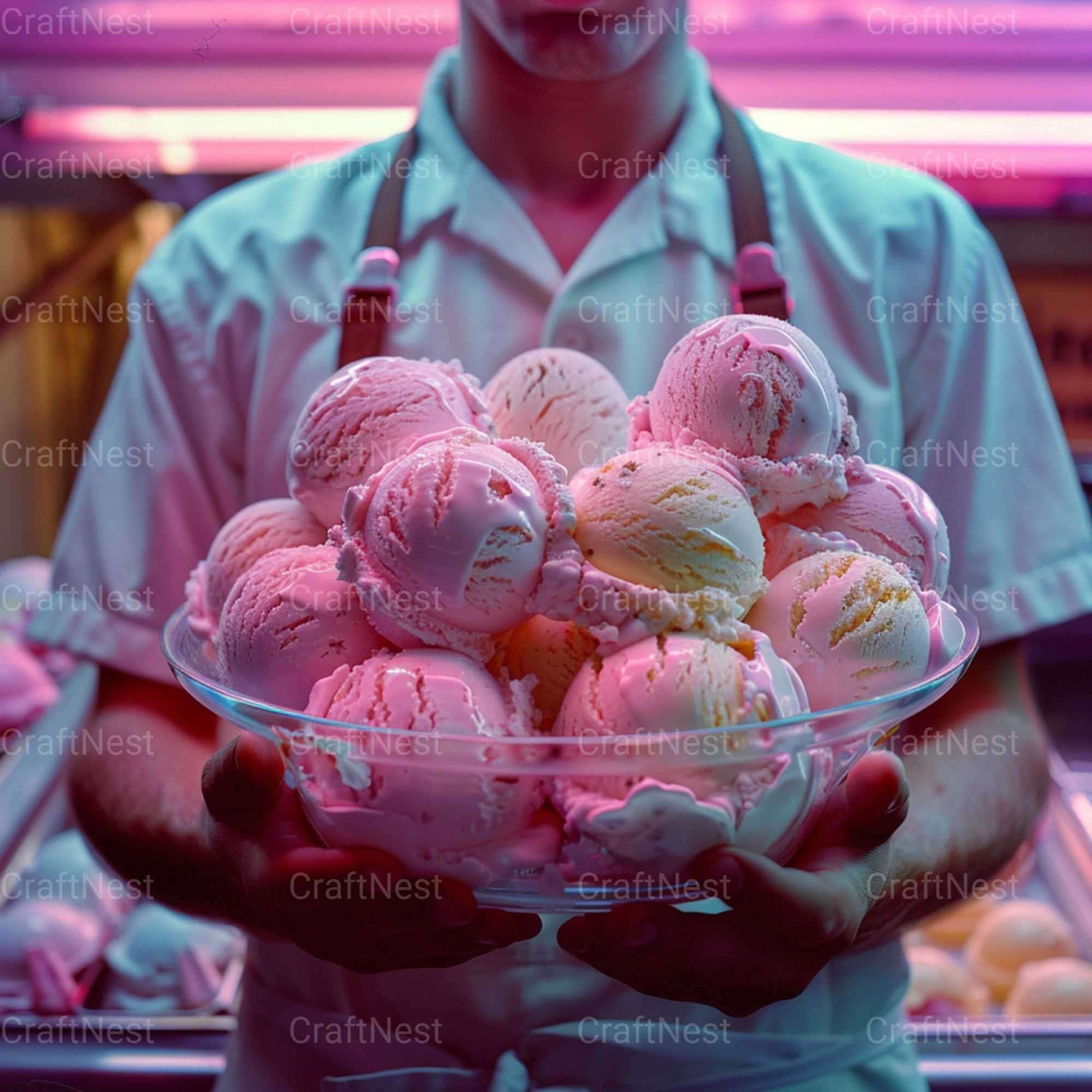 Ice Cream Stock Images - CraftNest - Digital Crafting and Art