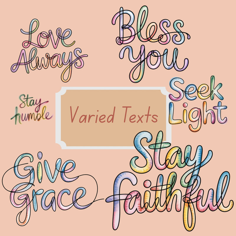 Minimalist Inspirational Messages Clipart Bundle - CraftNest - Digital Crafting and Art