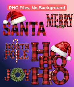 Christmas Flannel Clipart Bundle - CraftNest - Digital Crafting and Art