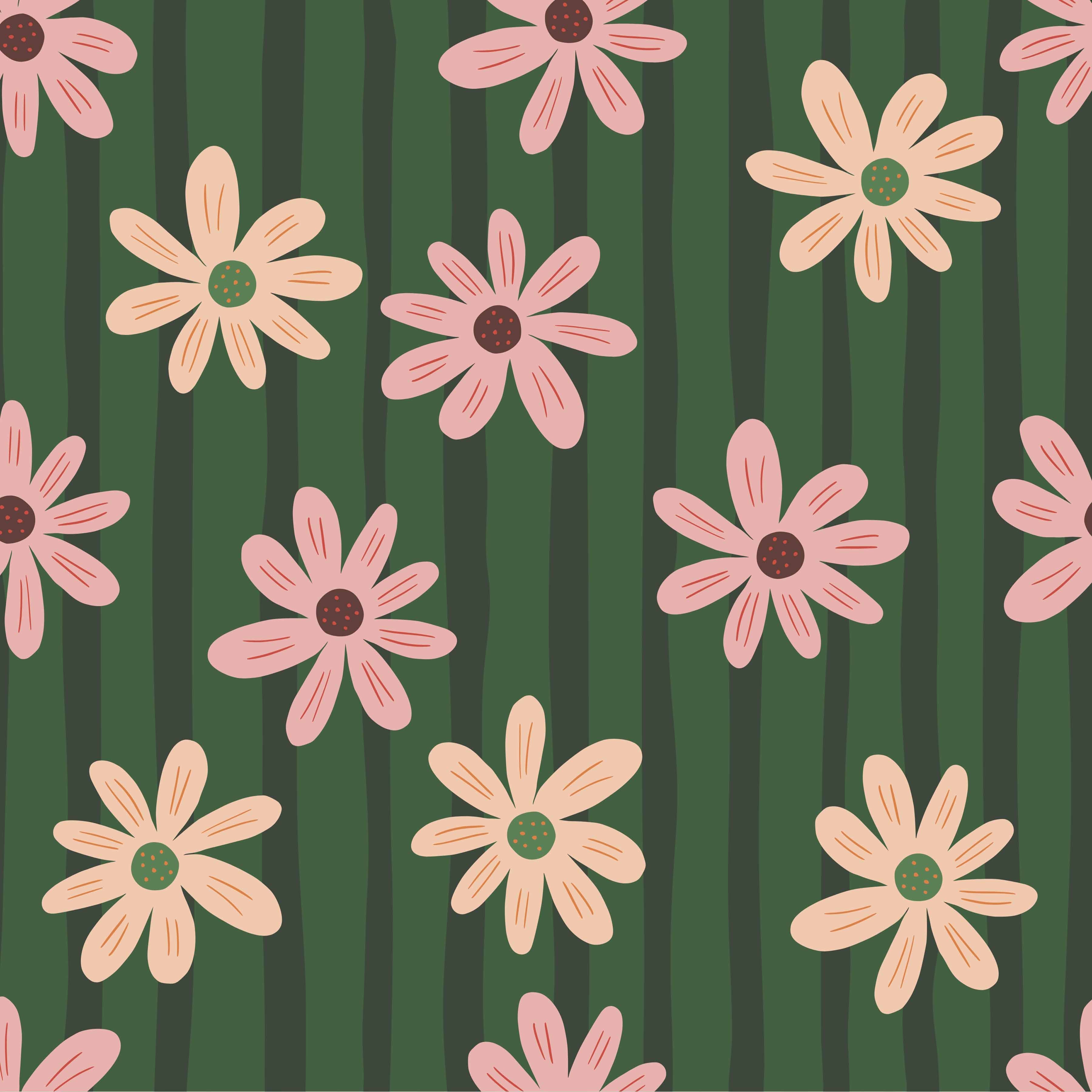 Spring Seamless Digital Paper - CraftNest - Digital Crafting and Art