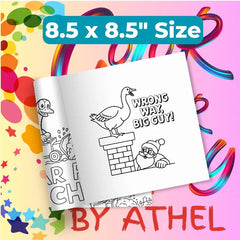 Funny Christmas Goose Coloring Book Bundle - CraftNest - Digital Crafting and Art