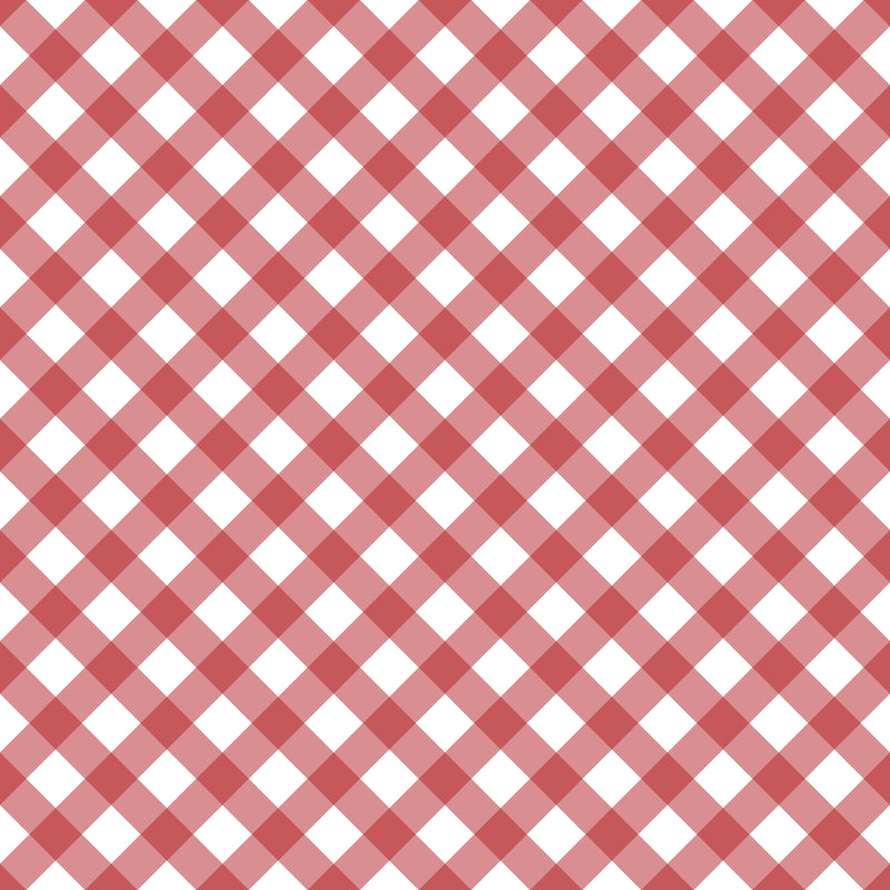 Red Buffalo Plaid Seamless Digital Paper - CraftNest - Digital Crafting and Art