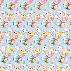 Watercolor Easter Seamless Digital Paper - CraftNest - Digital Crafting and Art