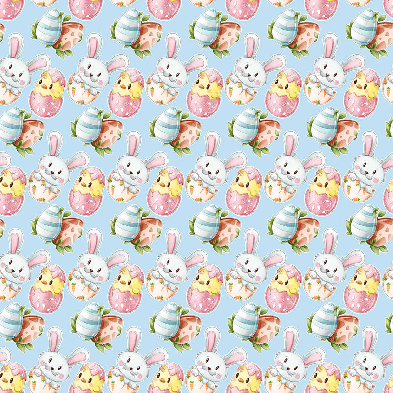 Watercolor Easter Seamless Digital Paper - CraftNest - Digital Crafting and Art