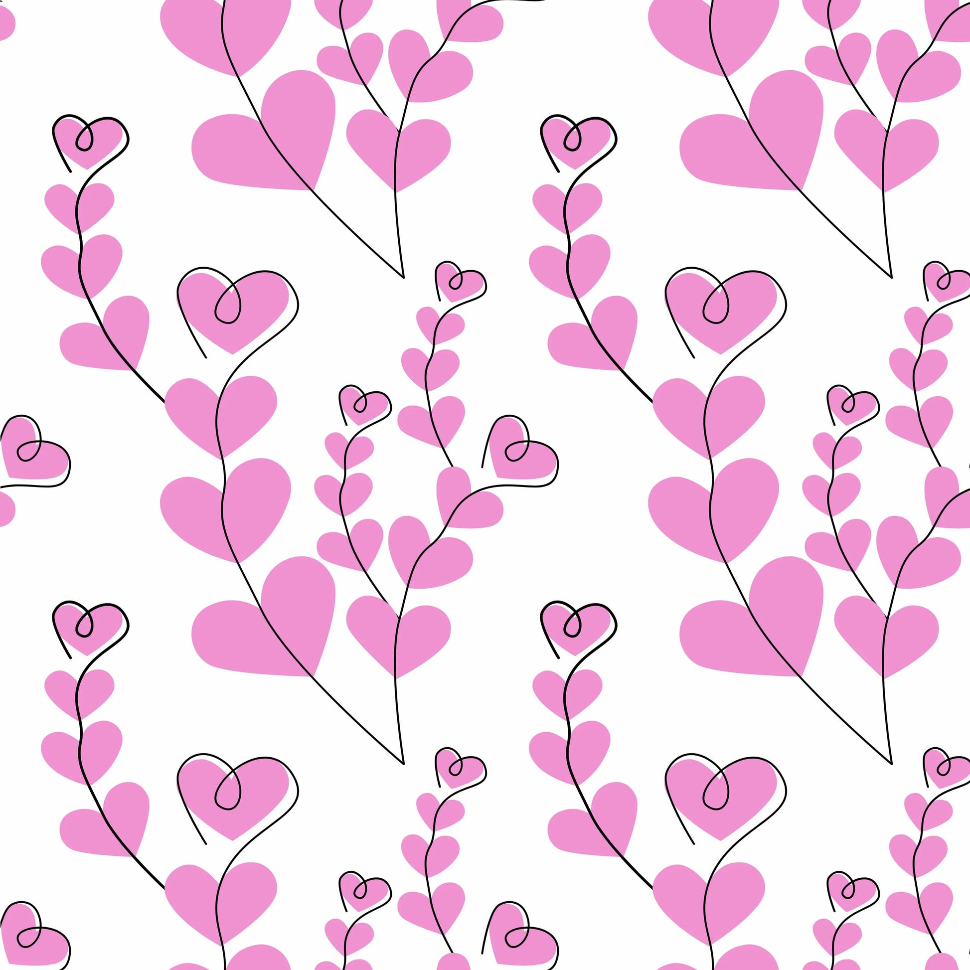 Valentines Seamless Digital Paper - CraftNest - Digital Crafting and Art