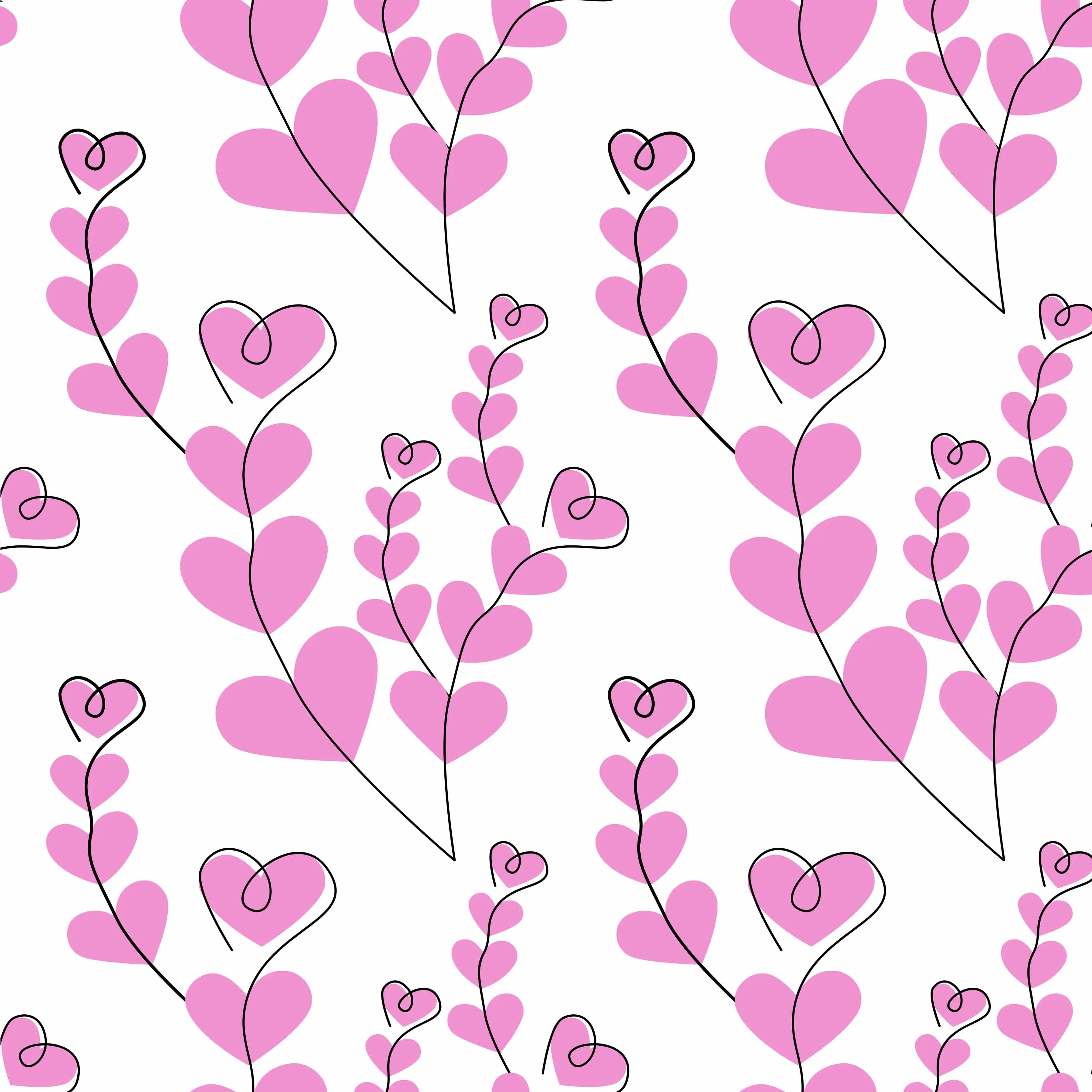 Valentines Seamless Digital Paper - CraftNest - Digital Crafting and Art