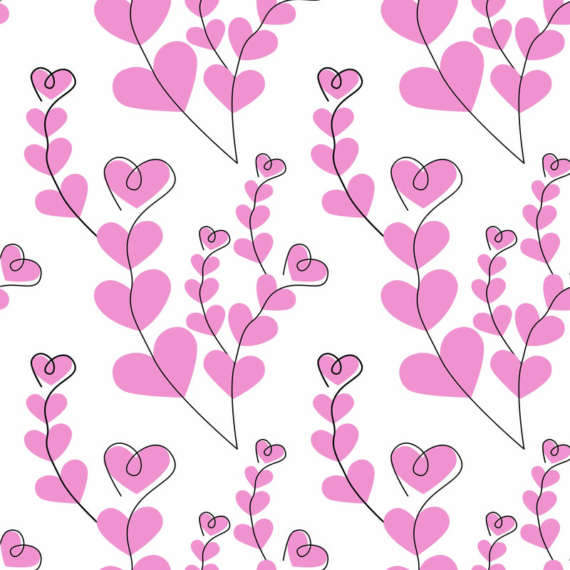 Valentines Seamless Digital Paper - CraftNest - Digital Crafting and Art