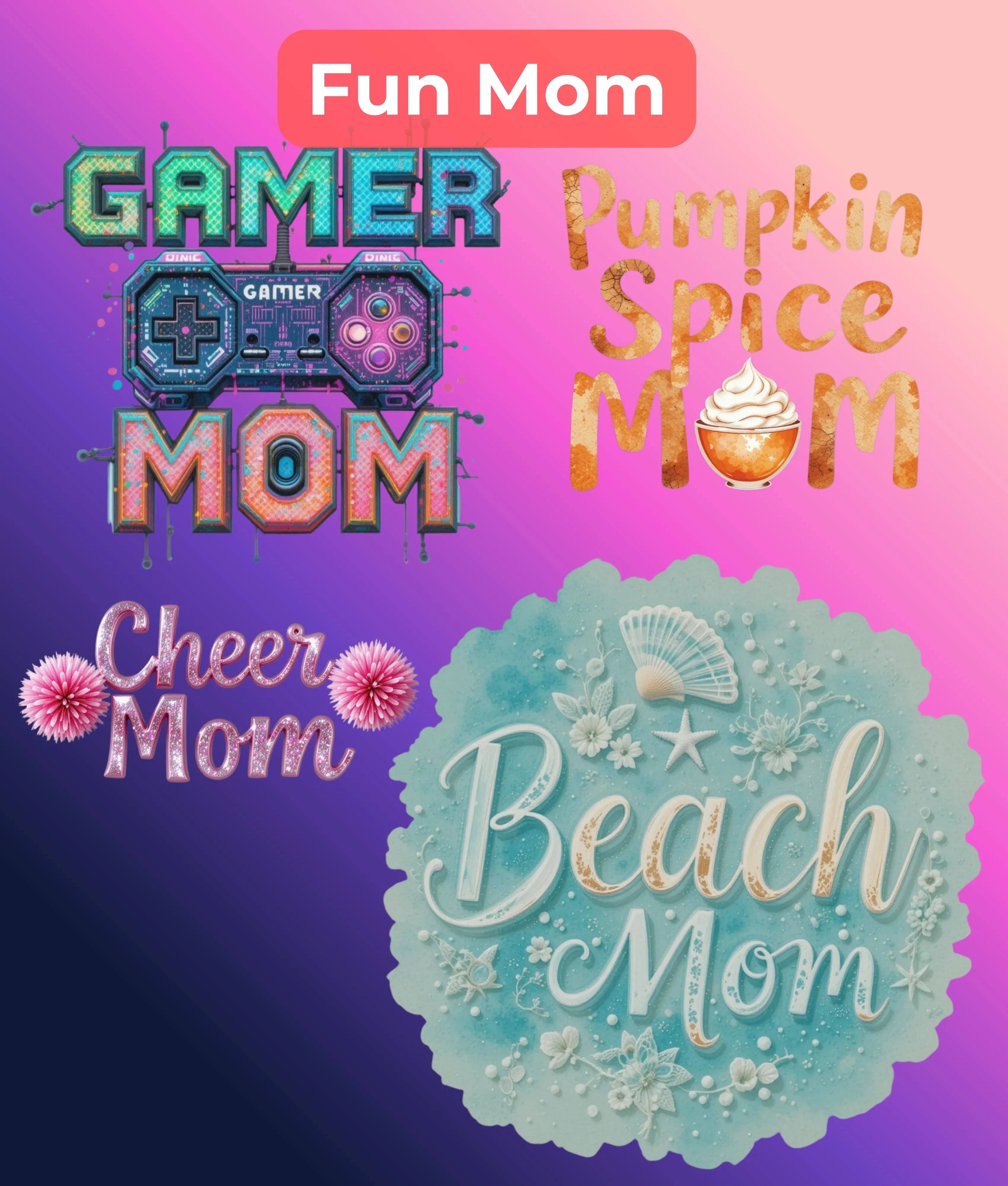 Mom Life Clipart Bundle - CraftNest - Digital Crafting and Art