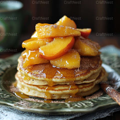 Fluffy Pancakes Stock Images - CraftNest - Digital Crafting and Art
