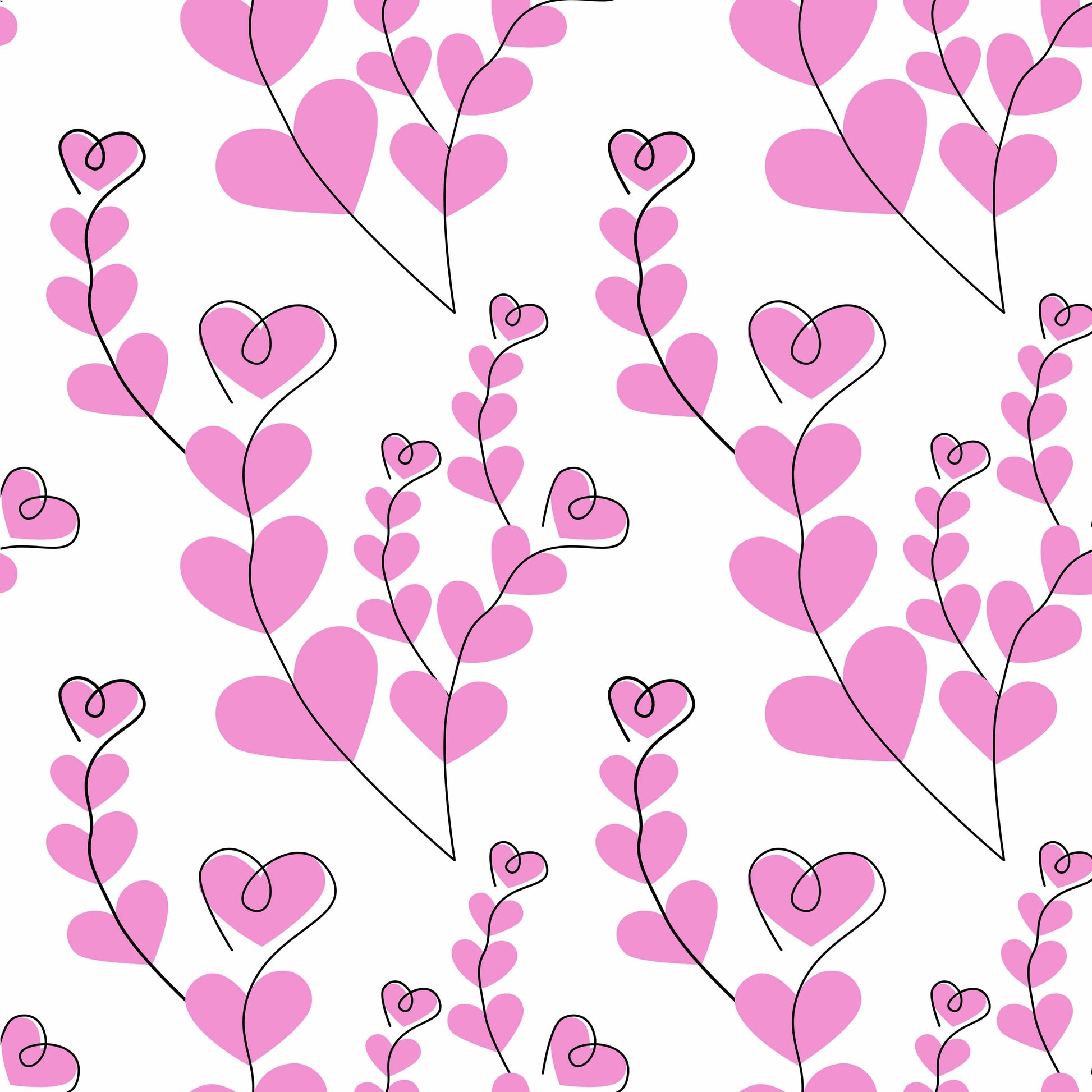 Valentines Seamless Digital Paper - CraftNest - Digital Crafting and Art