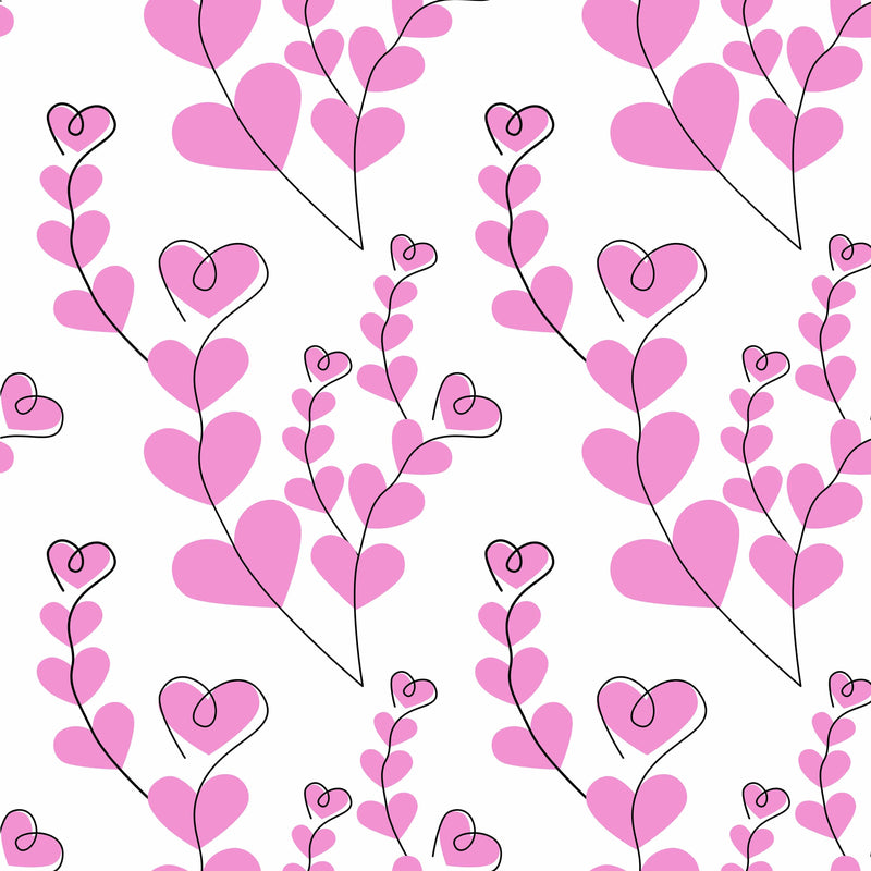 Valentines Seamless Digital Paper - CraftNest - Digital Crafting and Art