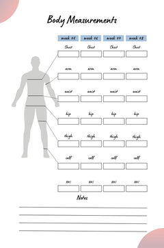 12 Week Weight Loss Planner KDP Planner - CraftNest - Digital Crafting and Art