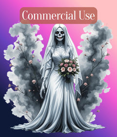 Ghost Bride Clipart Bundle - CraftNest - Digital Crafting and Art
