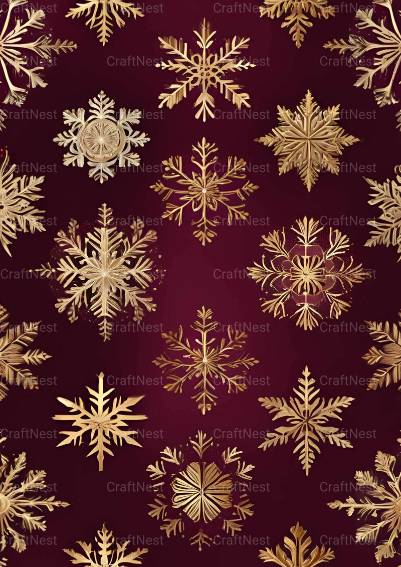 Snowflake Textures - CraftNest - Digital Crafting and Art