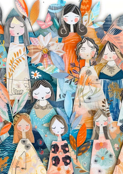 Whimsical Dolls Junk Journal Pages - CraftNest - Digital Crafting and Art