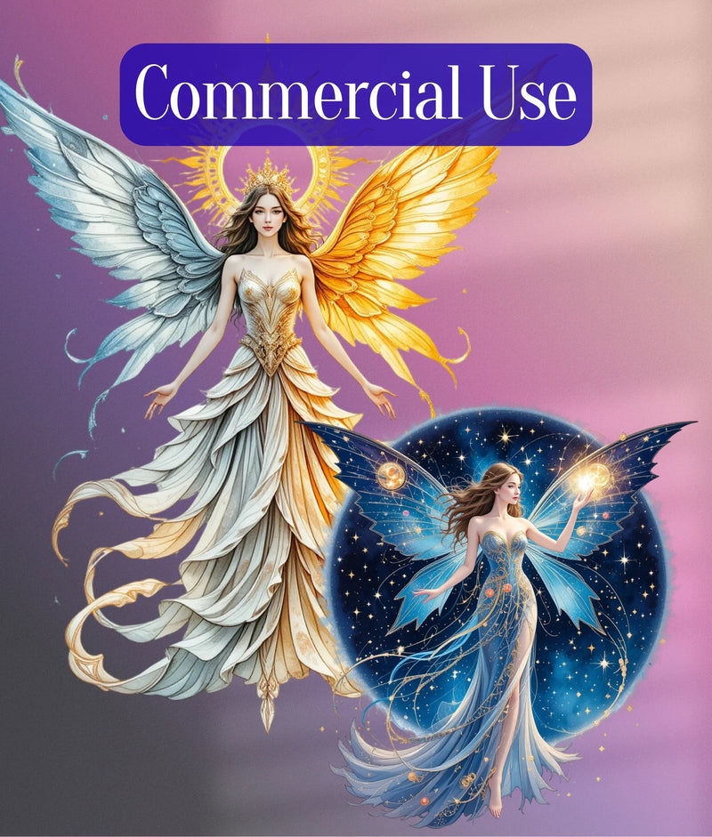 Celestial Fairy Clipart Bundle - CraftNest - Digital Crafting and Art