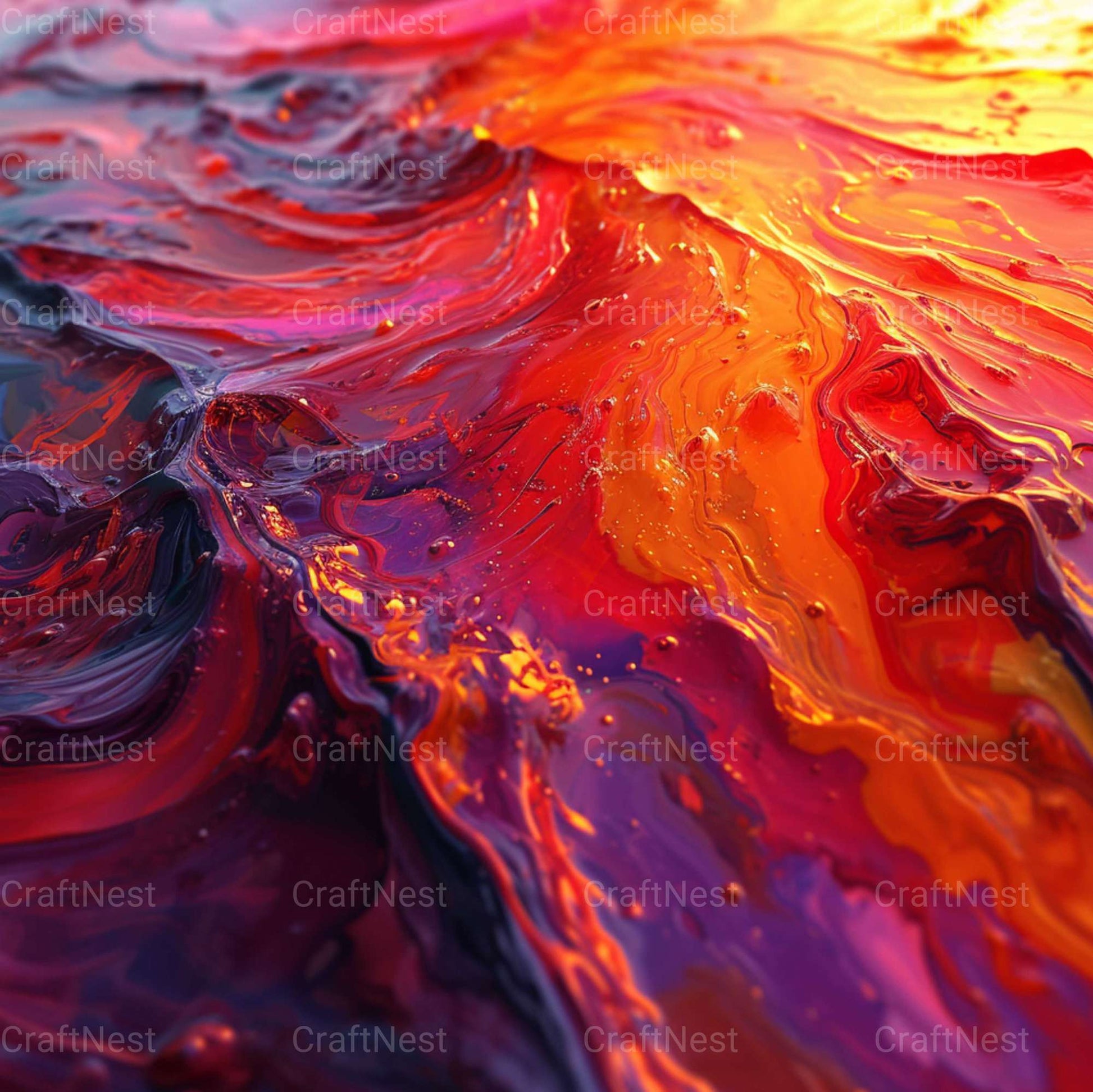 Sunset Serenade Textures - CraftNest - Digital Crafting and Art
