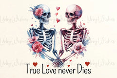 Skeleton Valentine's Day Clipart Bundle 1 - CraftNest - Digital Crafting and Art