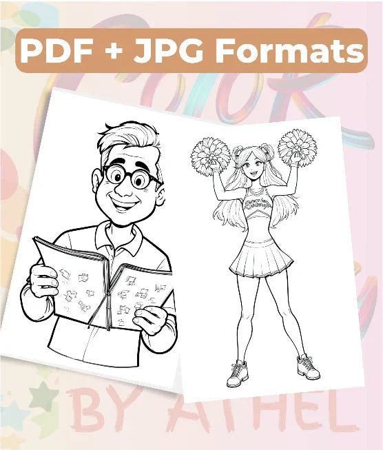 Football Season Coloring Books Bundle - CraftNest - Digital Crafting and Art